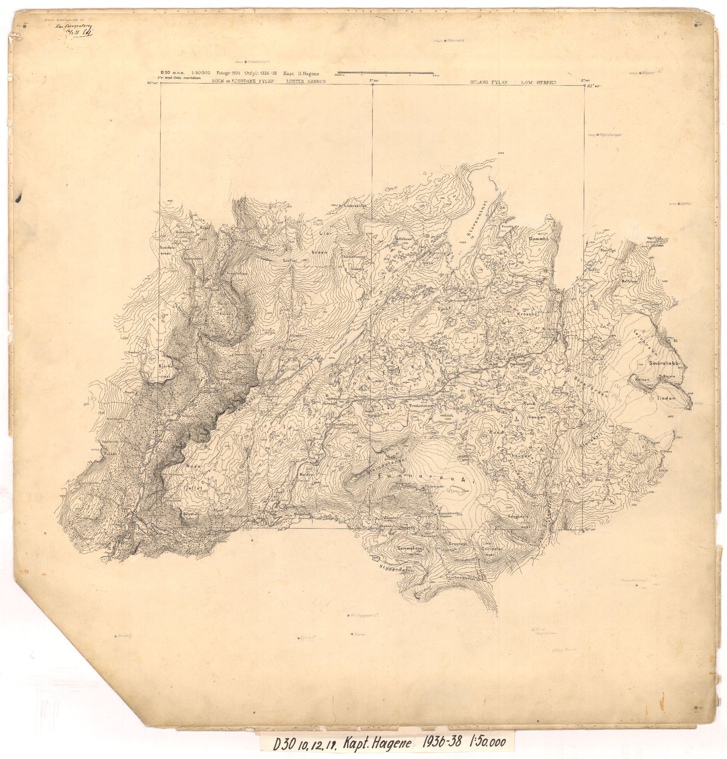 D30-10D; 30-12; D30-11: Oppland | Sogn og Fjordane