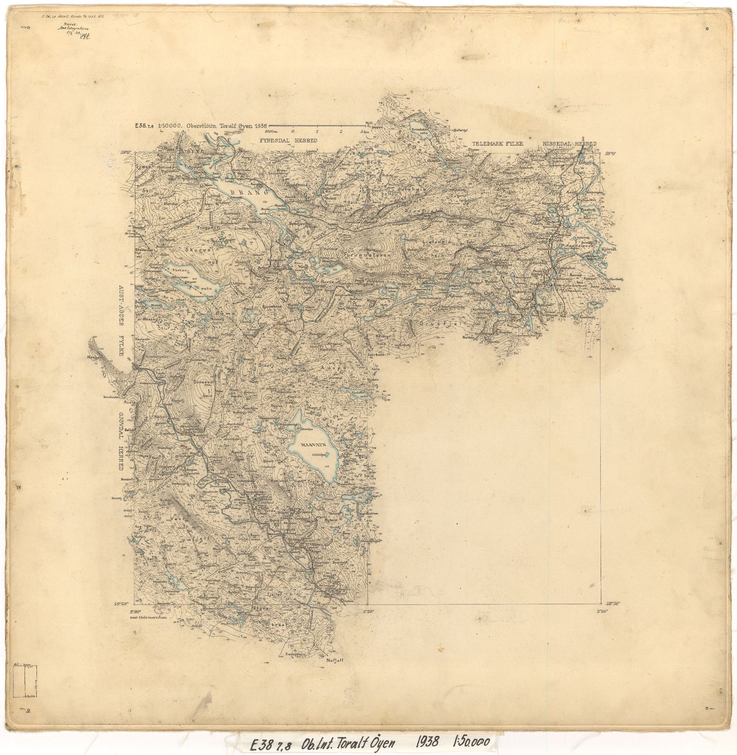 E38-7, E38-8: Aust-Agder | Telemark