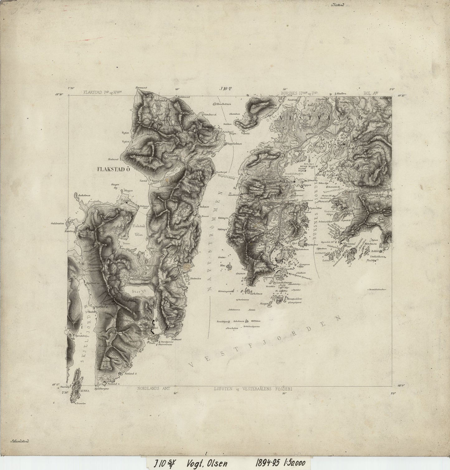 J10 sør vester del: Nordland