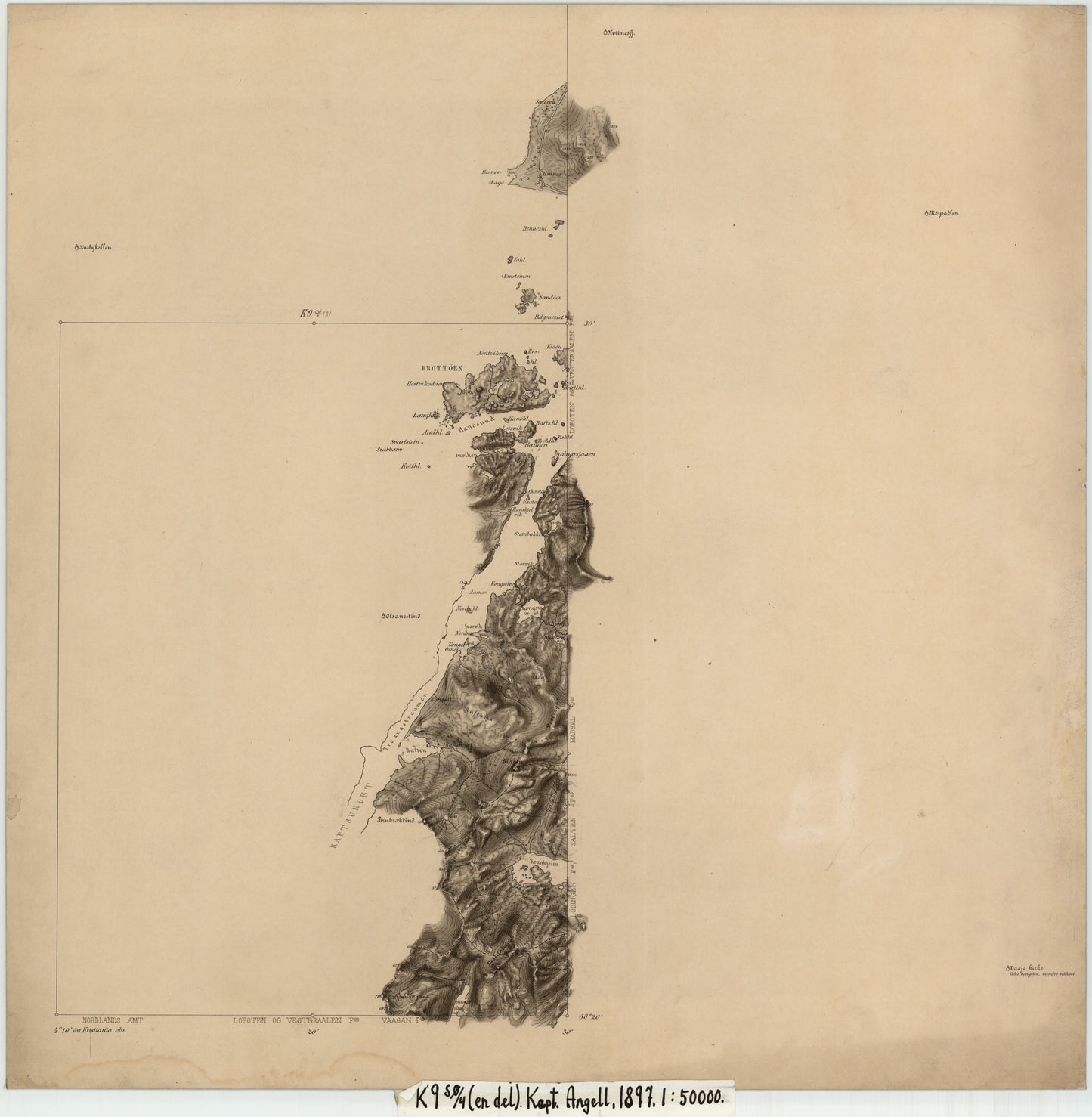 K9 sørøstre del: Nordland