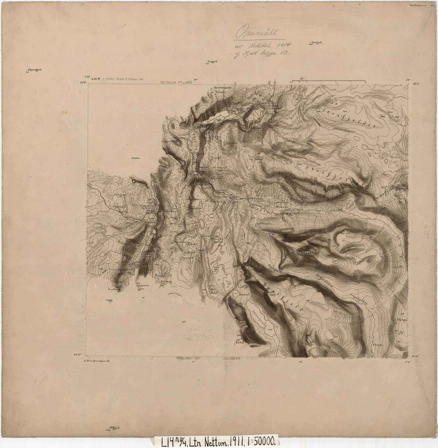 L14 nordvestre del: Nordland