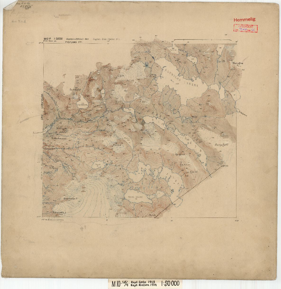 M10; sørøstre del: Nordland