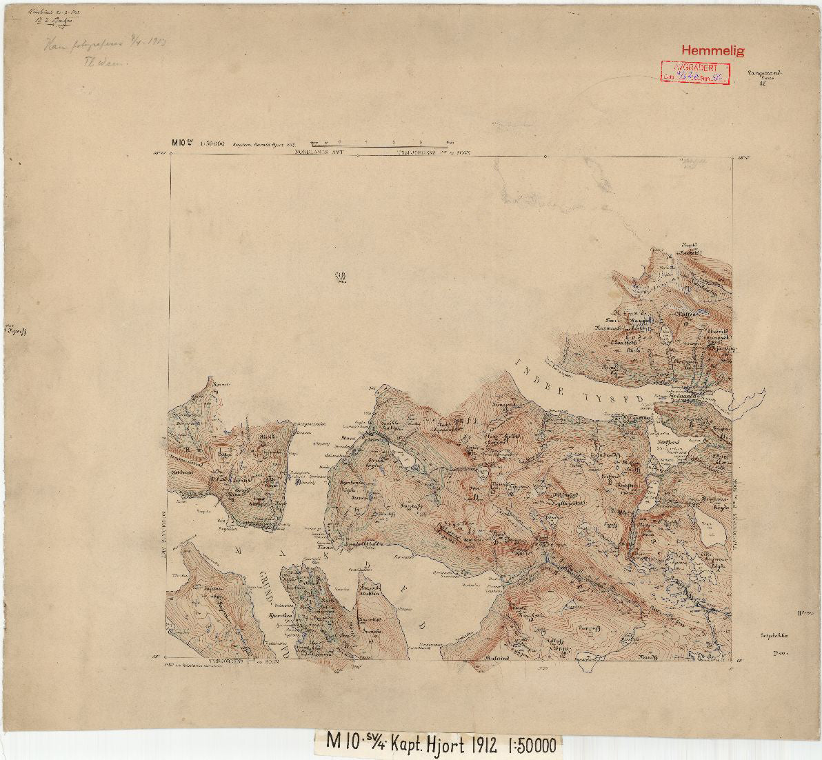 M10; sørvestre del: Nordland