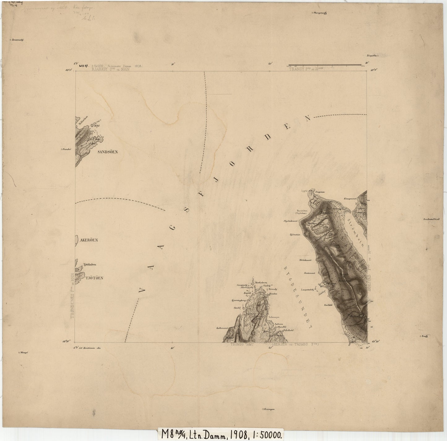 M8 nordøstre del: Troms