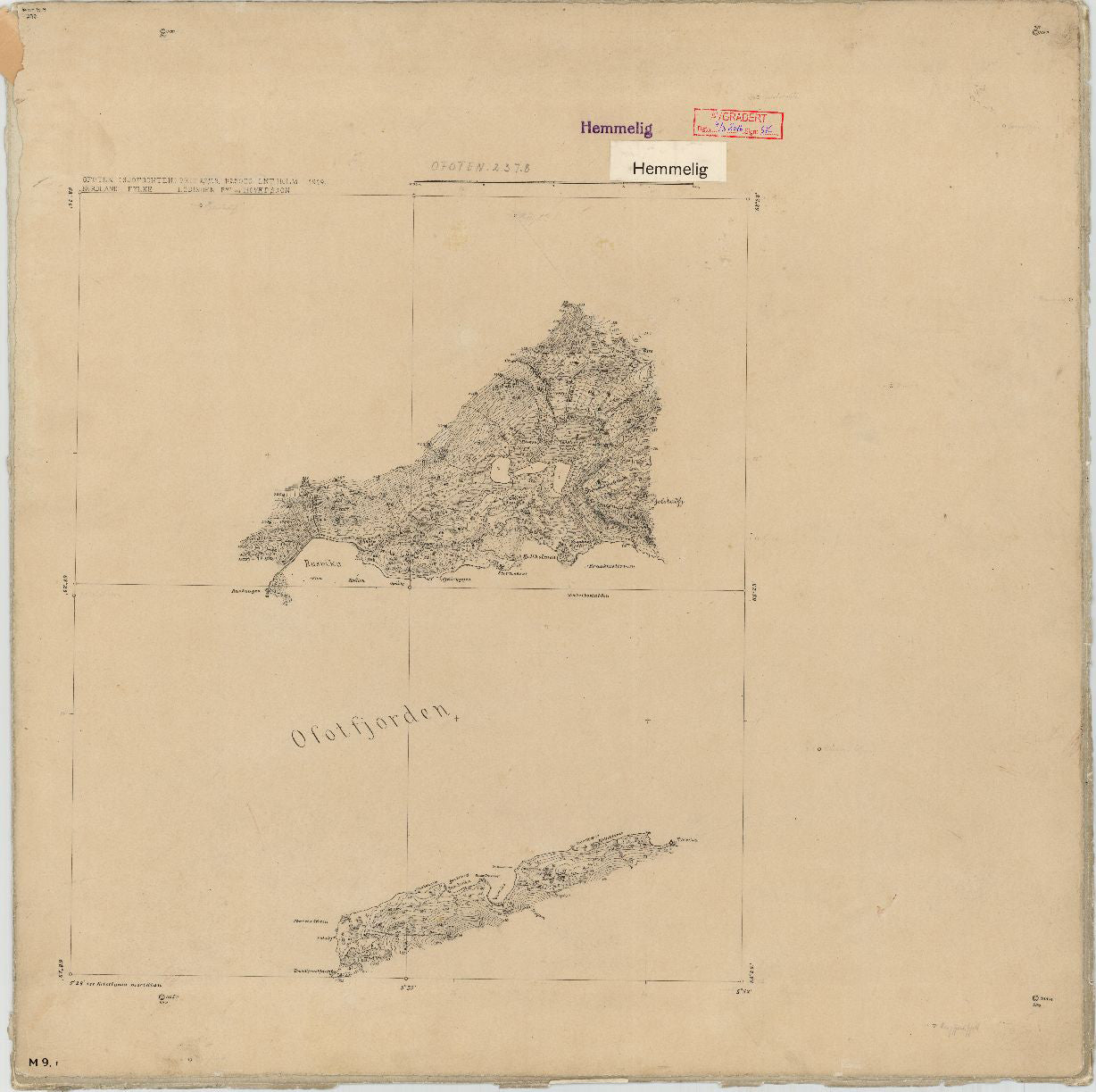 M9 felt 2;3;7;8: Nordland | Troms