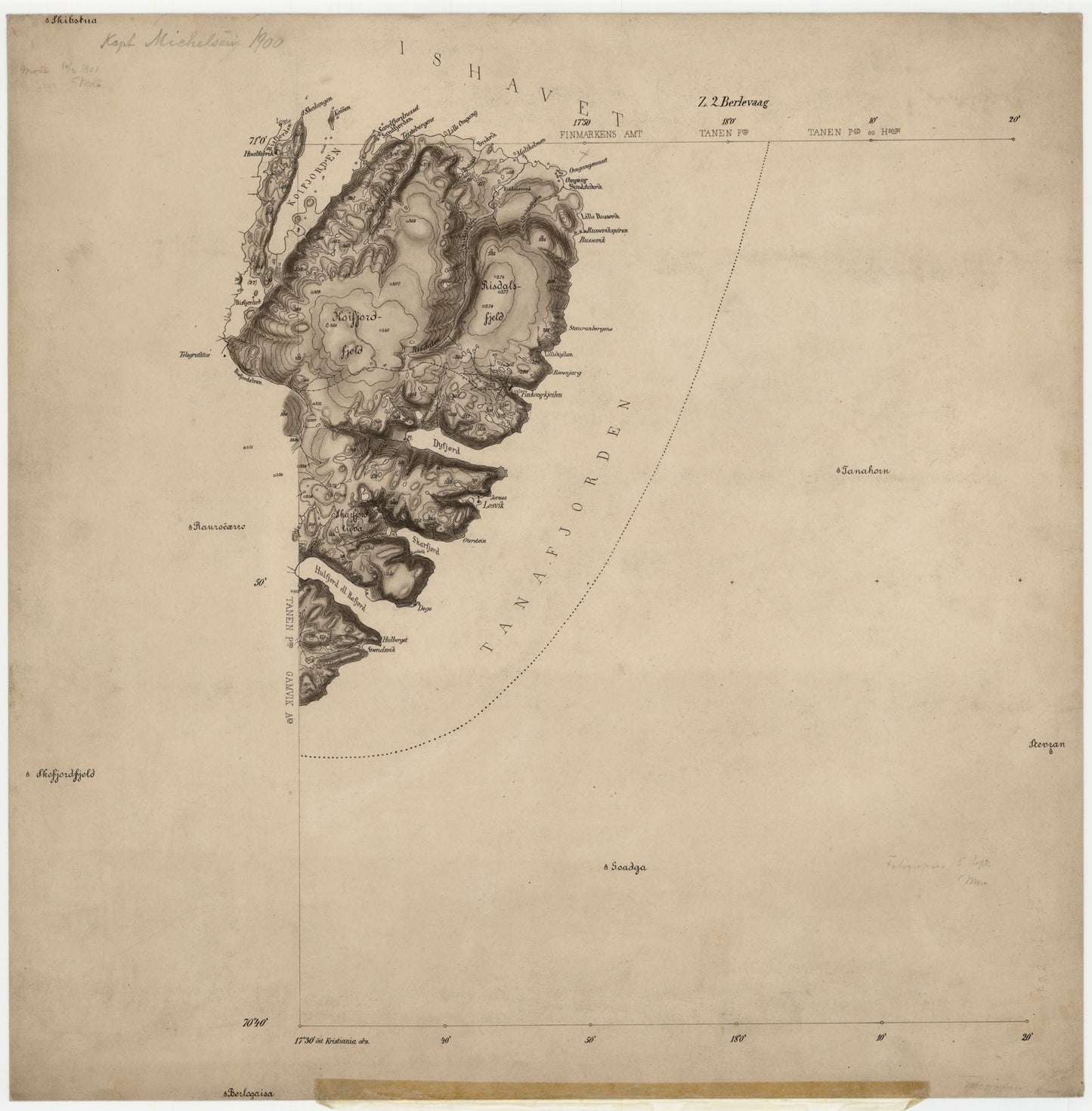 Z2 vest (tredjedel): Finnmark