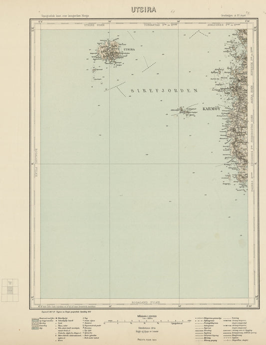 A37 aust Utsira: Rogaland