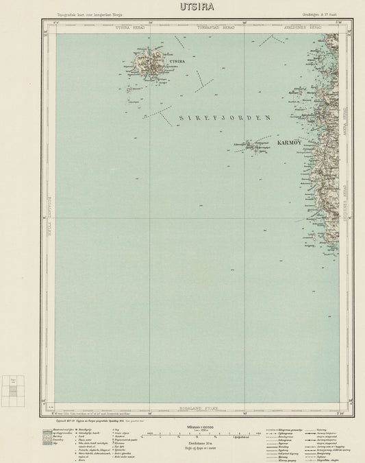 A37 aust Utsira: Rogaland