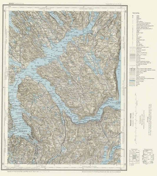 B33 vest Bergen: Hordaland