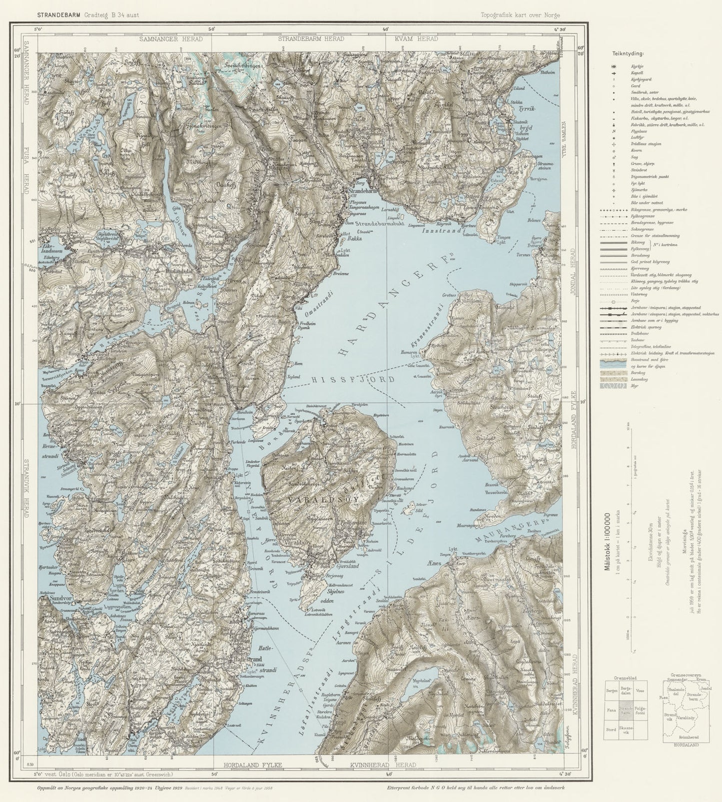 B34 aust Standebarm: Hordaland