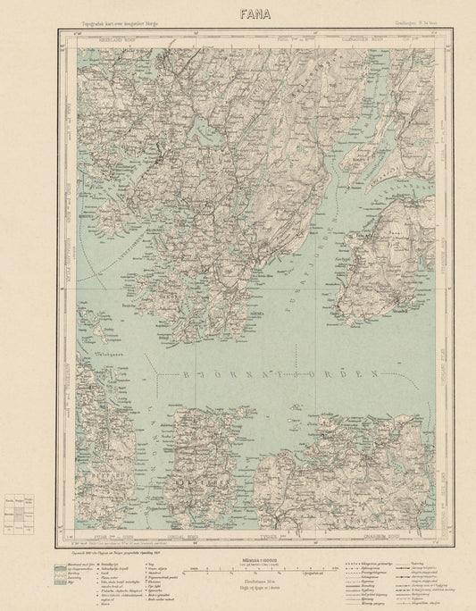 B34 vest Fana: Hordaland