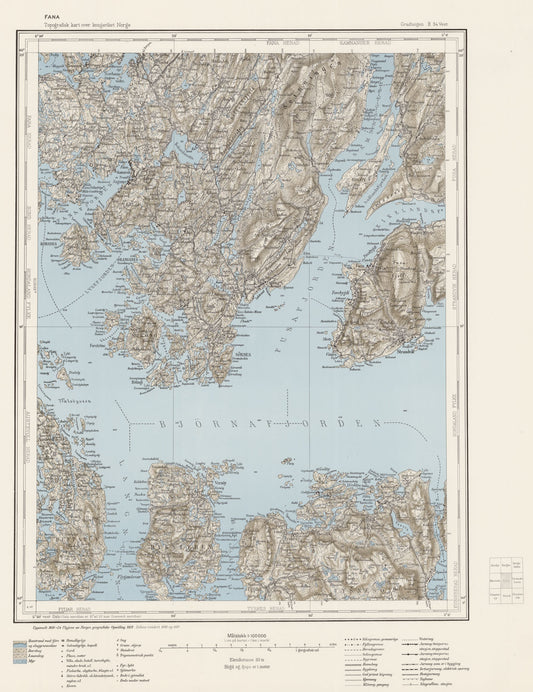 B34 vest Fana: Hordaland