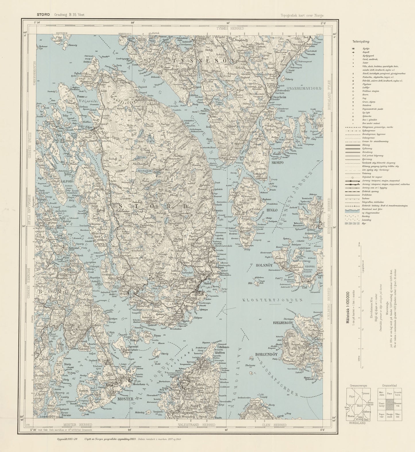 B35 vest Stord: Hordaland