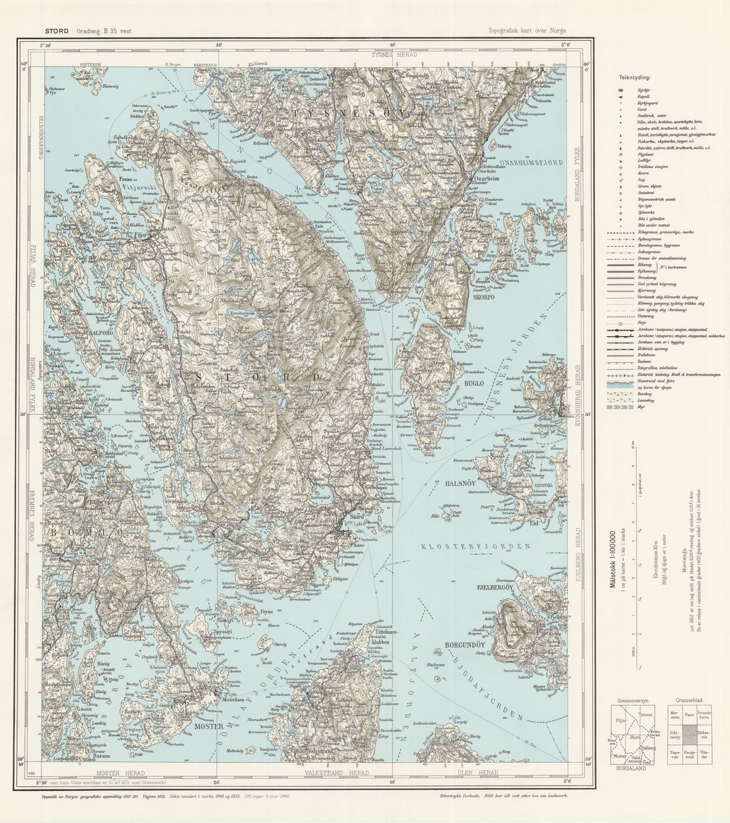 B35 vest Stord: Hordaland