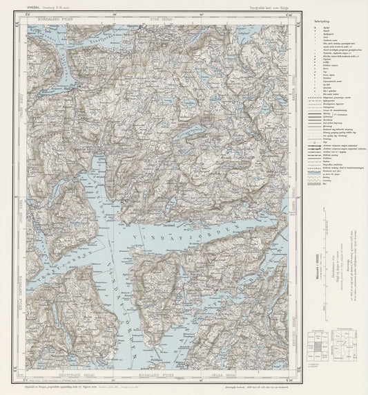 B36 aust Vikedal: Hordaland | Rogaland