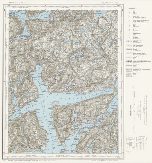 B36 aust Vikedal: Hordaland | Rogaland