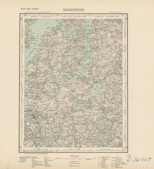 B36 vest Haugesund: Hordaland | Rogaland