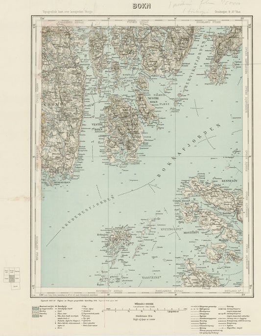 B37 vest Bokn: Rogaland