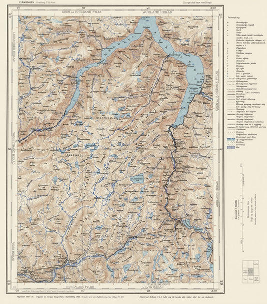 C32 aust Flåmsdalen: Hordaland | Sogn og Fjordane