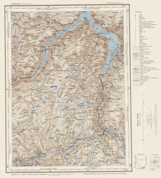 C32 aust Flåmsdalen: Hordaland | Sogn og Fjordane