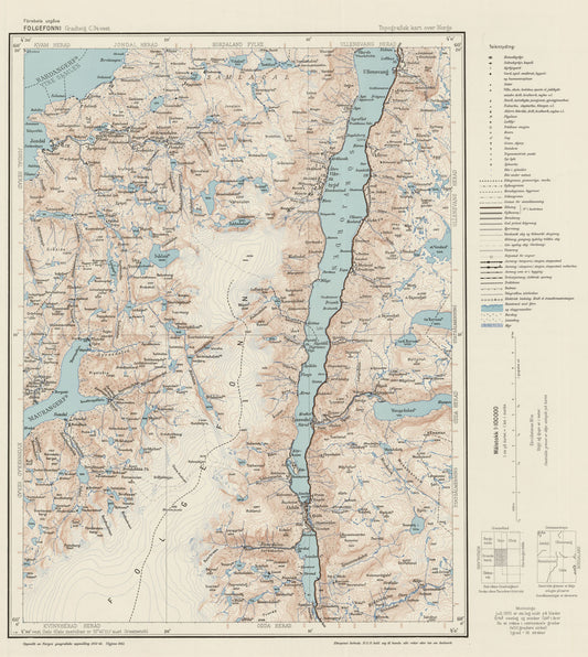 C34 vest Folgefonni: Hordaland