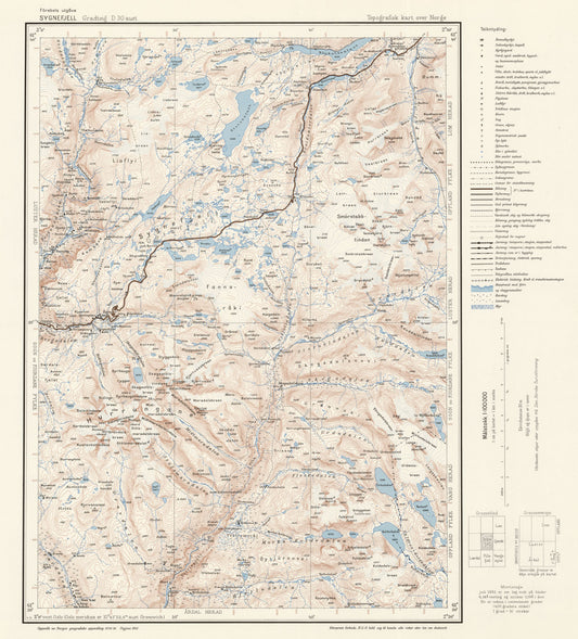 D30 aust Sygnefjell: Oppland | Sogn og Fjordane