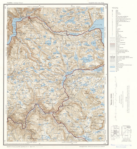 D31 aust Fillefjell: Buskerud | Oppland | Sogn og Fjordane