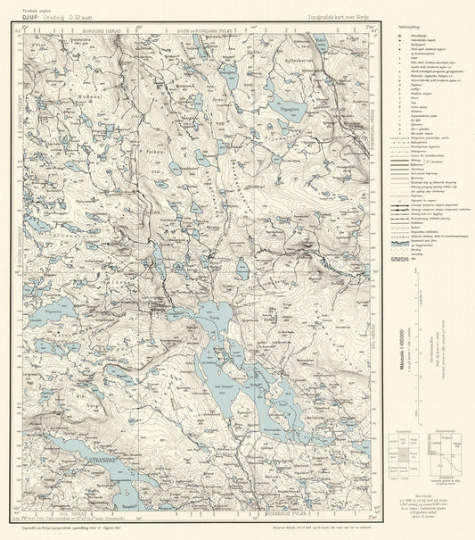 D32 aust Djup: Buskerud | Sogn og Fjordane