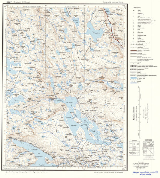D32 aust Djup: Buskerud | Sogn og Fjordane