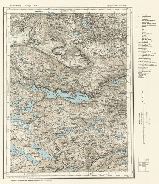 D33 aust Hallingskarvet: Buskerud