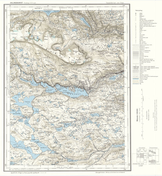 D33 aust Hallingskarvet: Buskerud