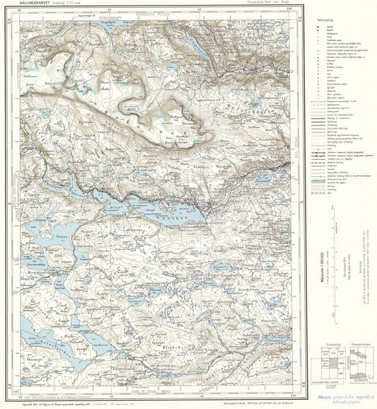 D33 aust Hallingskarvet: Buskerud