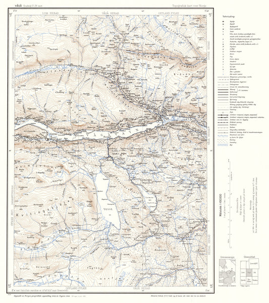 E29 aust Vågå: Oppland