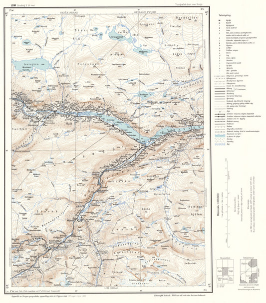 E29 vest Lom: Oppland