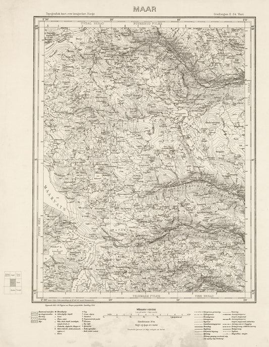 E34 vest Maar: Buskerud | Telemark