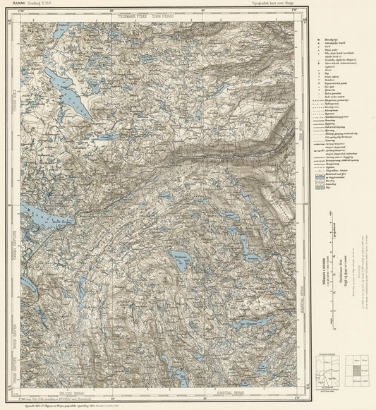E35 vest Rjukan: Telemark