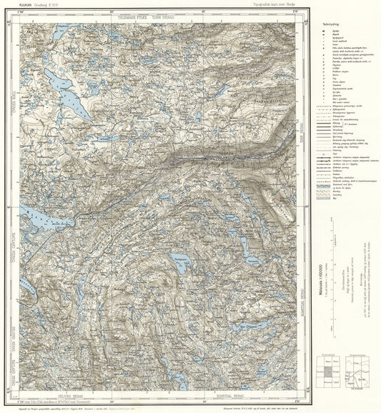 E35 vest Rjukan: Telemark