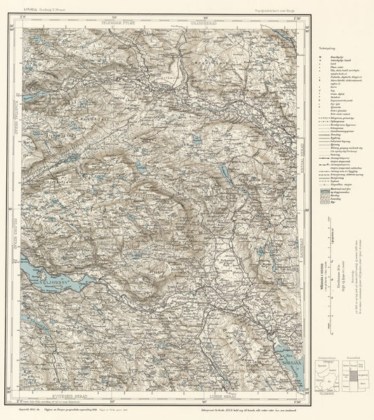 E36 aust Lifjell: Telemark
