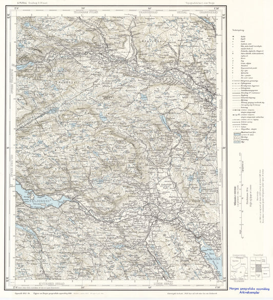 E36 aust Lifjell: Telemark