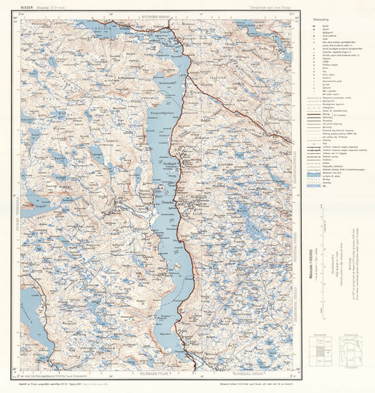 E37 aust Nisser: Telemark