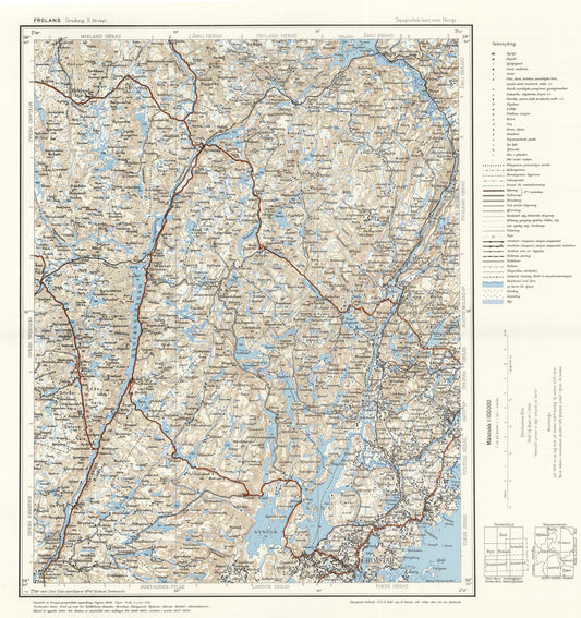 E39 vest Froland: Aust-Agder