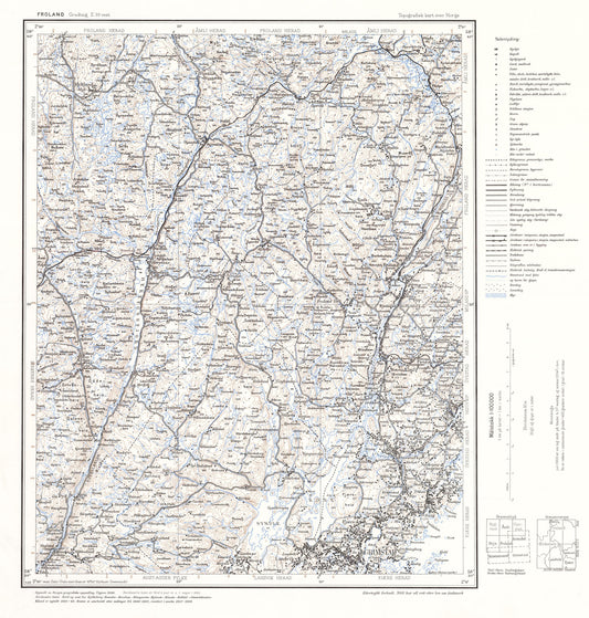 E39 vest Froland: Aust-Agder