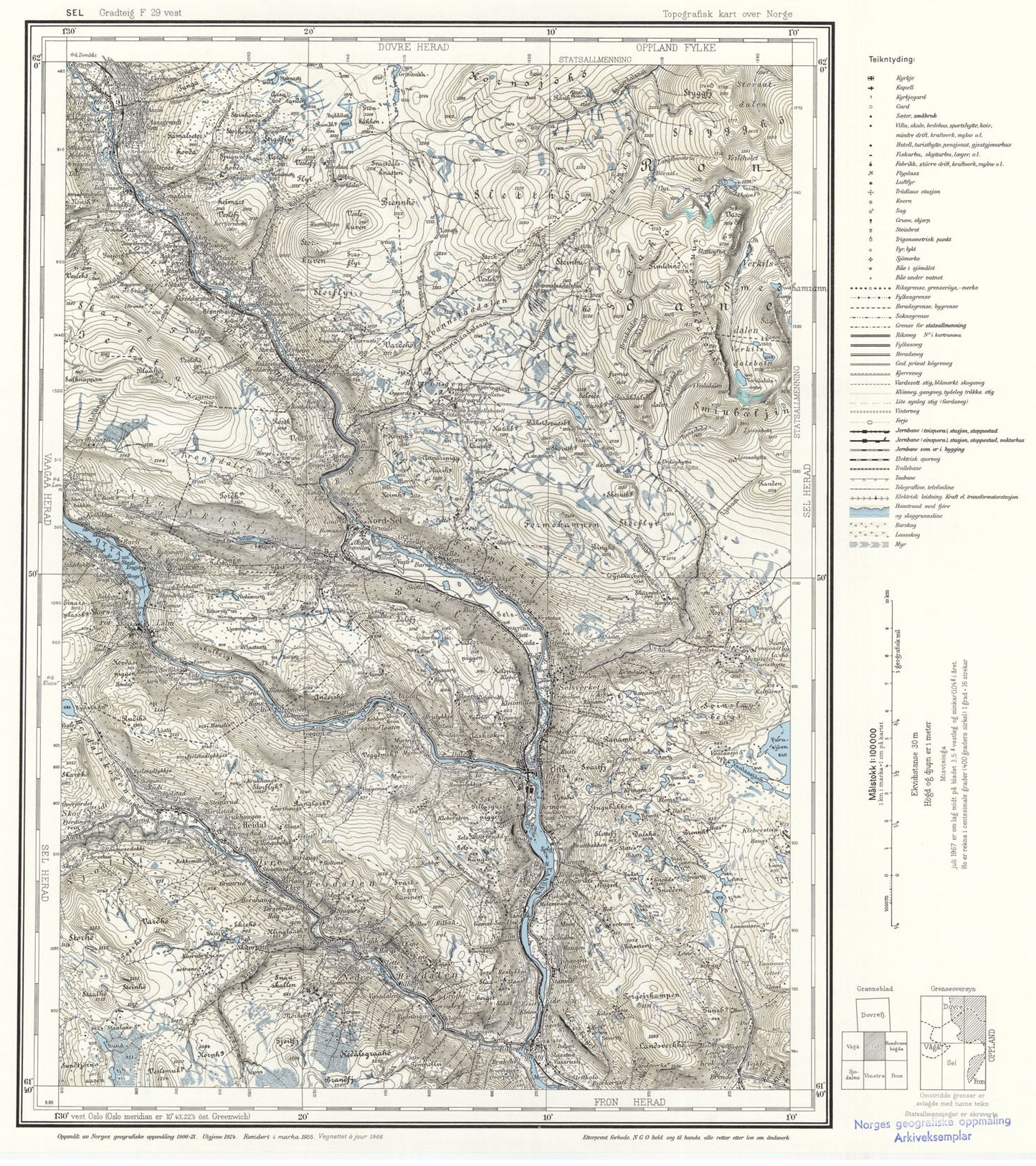 F29 vest Sel: Oppland