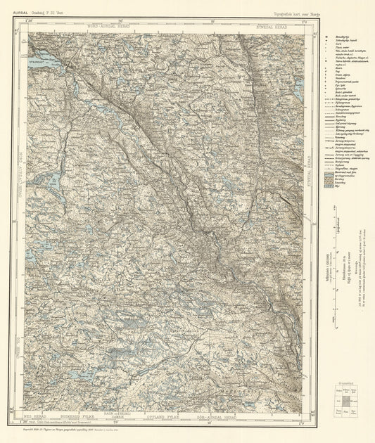 F32 vest Aurdal: Buskerud | Oppland