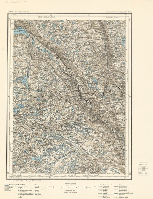 F32 vest Aurdal: Buskerud | Oppland