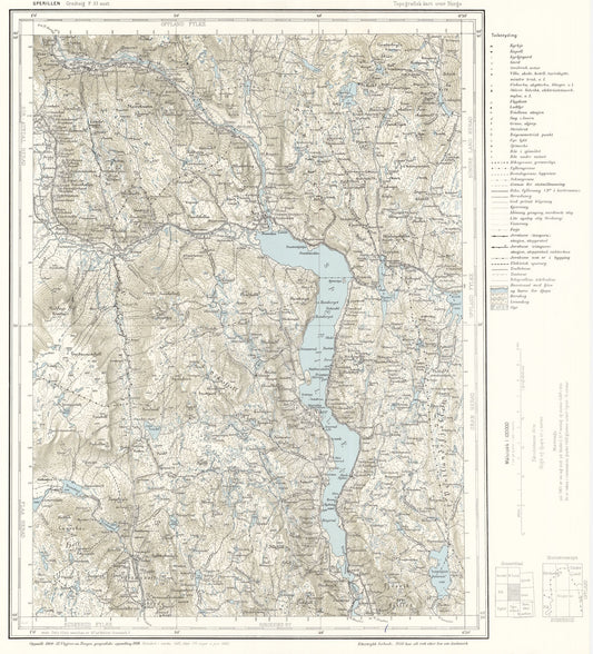 F33 aust Sperillen: Buskerud | Oppland