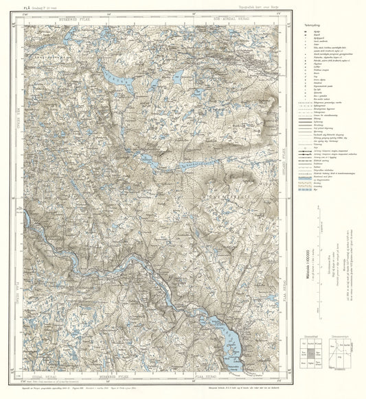 F33 vest Flå: Buskerud | Oppland