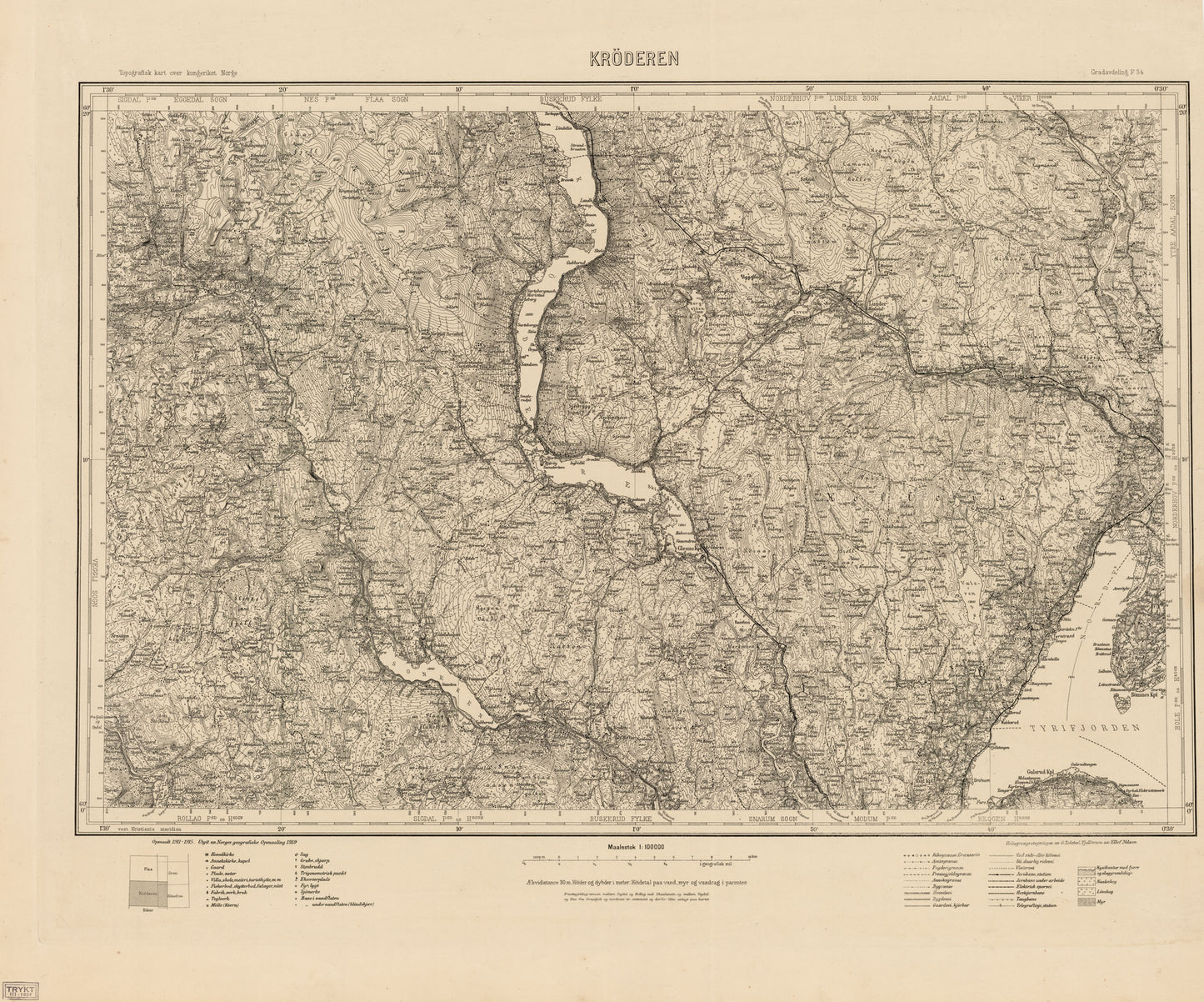 F34 Krøderen: Buskerud
