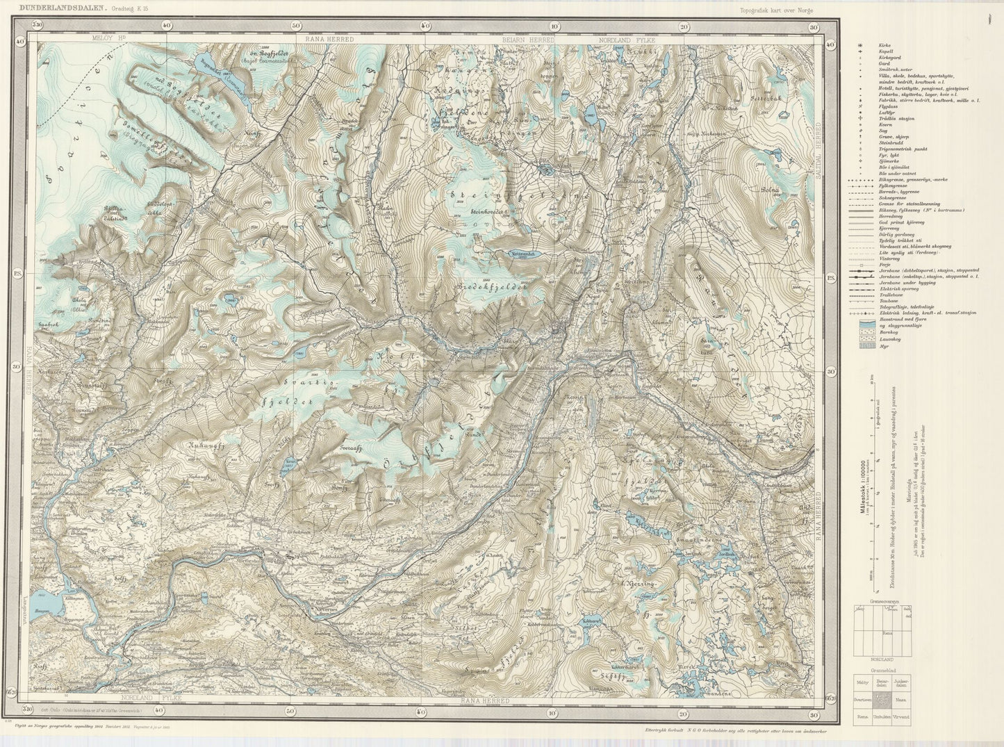 K15 Dunderlandsdalen: Nordland