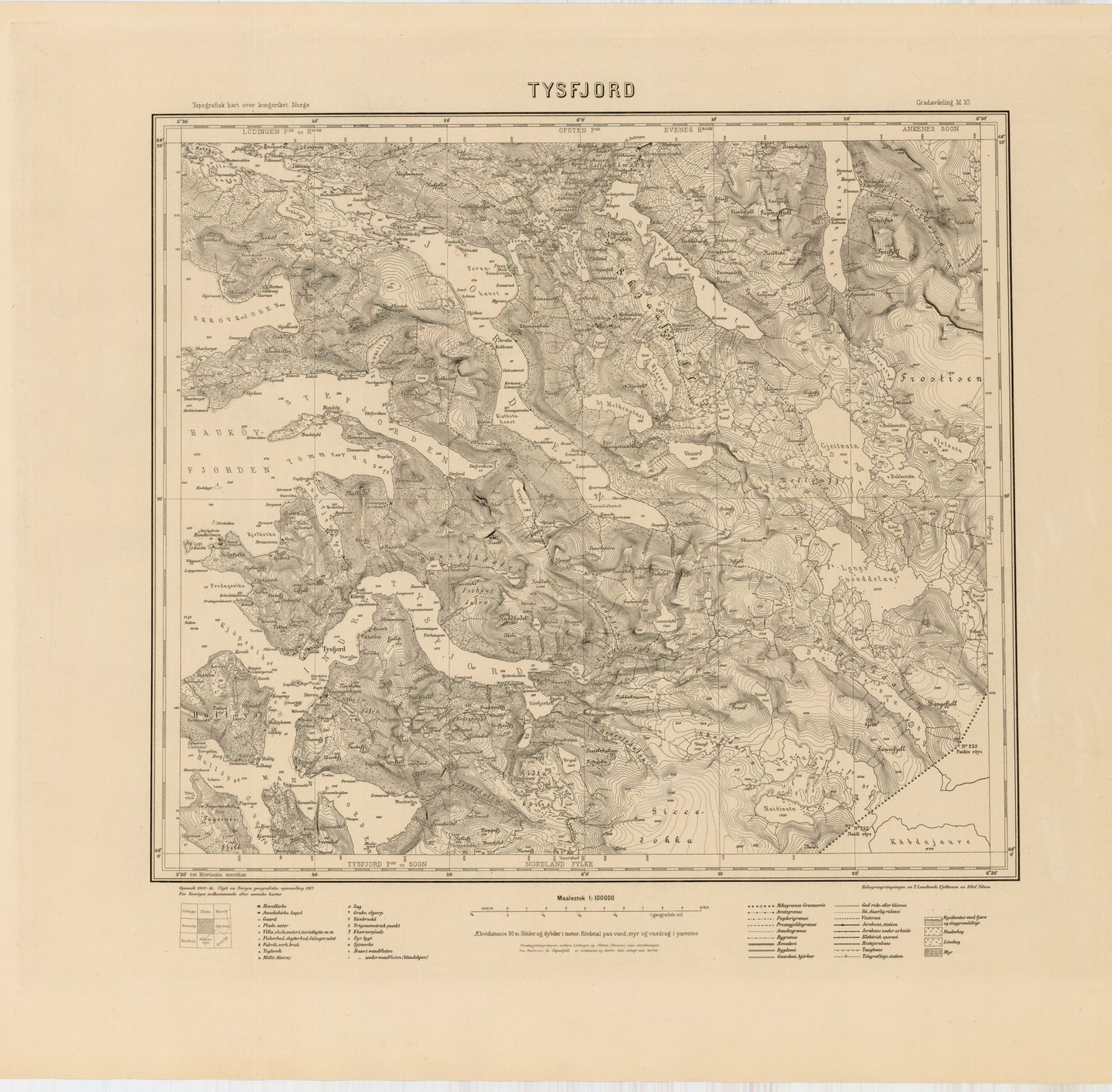 M10 Tysfjord: Nordland